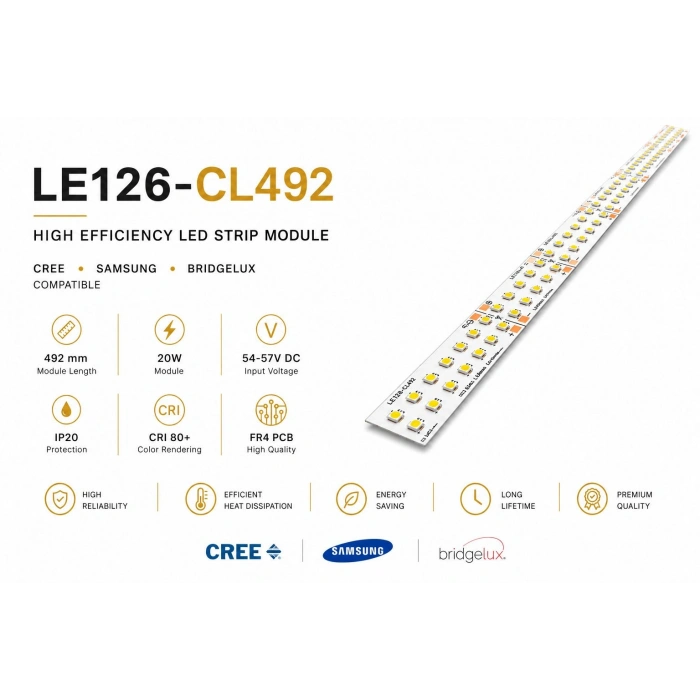 LE126-CL492 126LI SAMSUNG LEDLİ 19W MODÜL