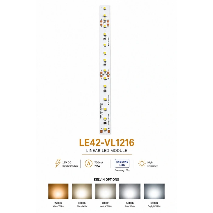 LE42-VL1216 42Lİ SAMSUNG LEDLİ 12V 7.2W MODÜL