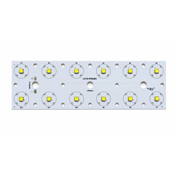 LH12-PS2x6C 12-36W PROJEKTÖR LED MODÜL 14,4 CMDE 12 LEDLİ Sabit Akım 350-700mA