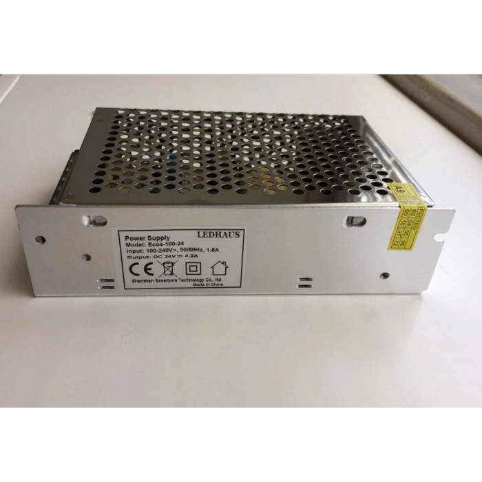 ECOS-100-24 100W 24VDC 4.2A Tek çıkışlı metal kasa