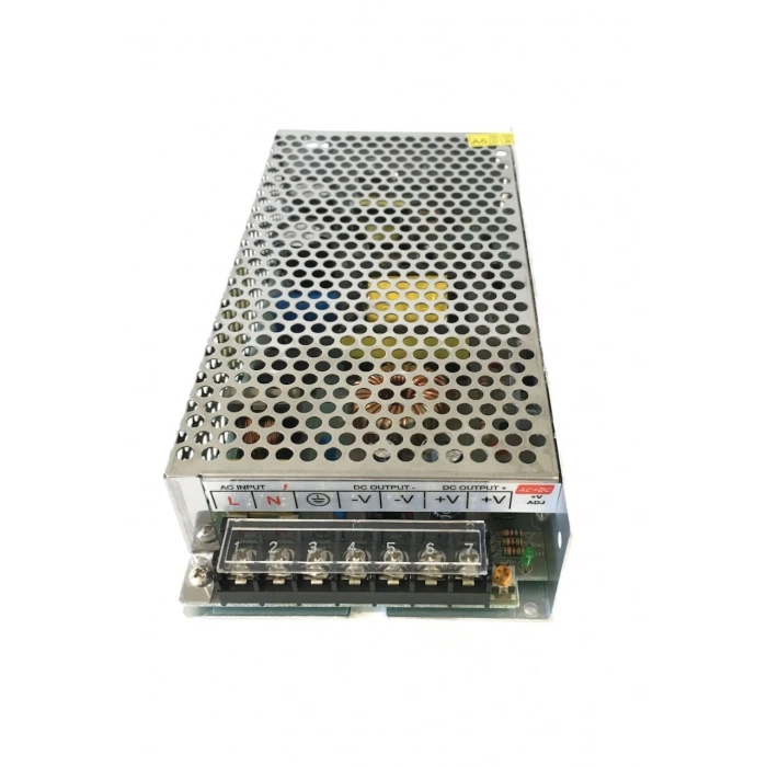 ECOS-120-12 120W 12VDC 10A Tek çıkışlı metal kasa