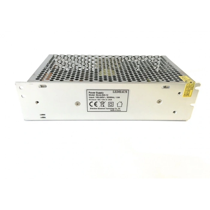 ECOS-240-24 240W 24VDC 10A Tek çıkışlı metal kasa