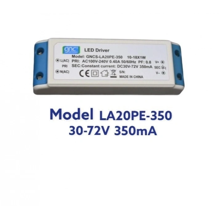 LA20PE-350 20W 350mA Sabit Akım Led Sürücüsü