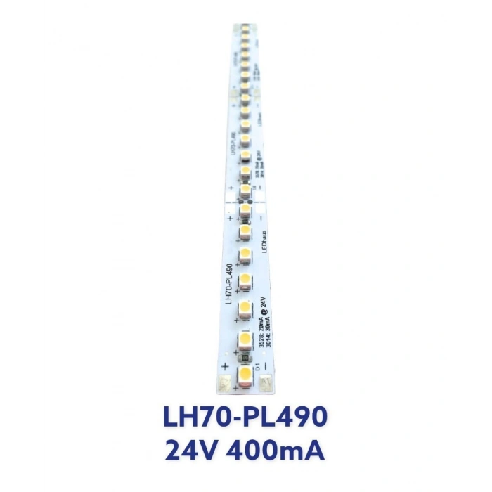 LH70-PL490 9.5W LED Modül - 49 cmde 70 LEDli Sabit Voltaj 24V 400mA