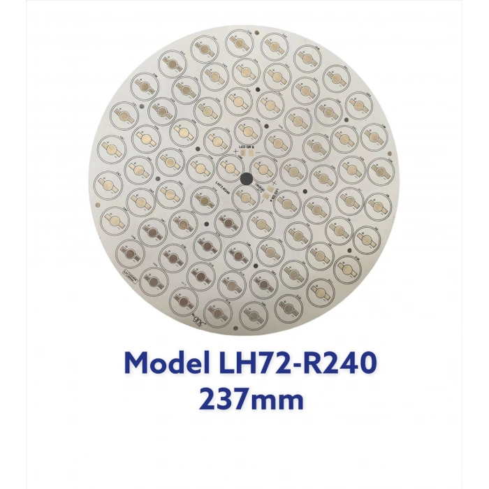 LH72-R240 72li RGB Yuvarlak Emiter PCB