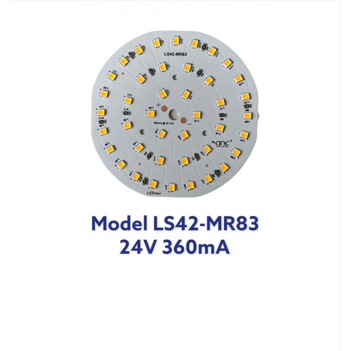 LS42-MR83 9W 42Ledli Yuvarlak Led Modül