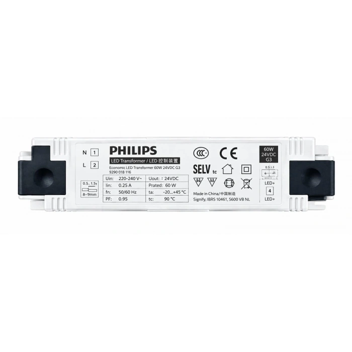 PHILIPS EKONOMİK SERİ 60W 24V SABİT VOLTAJ LED SÜRÜCÜ