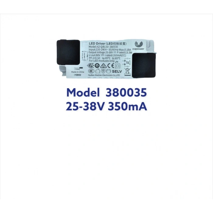 XZ-QB13D-380035 25-38V 13W 350mA