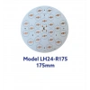 LH24-R175 24lü Yuvarlak Emiter PCB