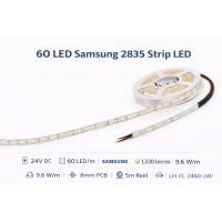 60 LED SMD ŞERİT LED 5MM 6500K 12V