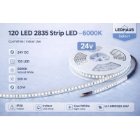ECO LED HAUS-120 LED SMD ŞERİT LED 6500K 24V