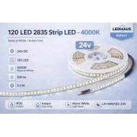 ECO LED HAUS-120 LED SMD ŞERİT LED 4000K 24V