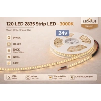 ECO LED HAUS-120 LED SMD ŞERİT LED 3000K 24V