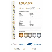 LE42-VL2416 42Lİ SAMSUNG LEDLİ 24V 7.8W MODÜL