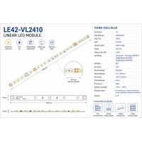 LE42-VL2410 42Lİ SAMSUNG LEDLİ 24V 6.5W MODÜL