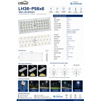 LH36-PS6x6 36W PROJEKTÖR LED MODÜL 15CMDE 36LI Sabit Akım 900 mA