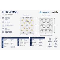 LH12-PM56 12W Projektör Led Modül
