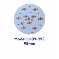 LH09-R95 9lu Yuvarlak Emiter PCB