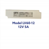 LV60-12 Sabit Voltaj 12V, 60W Led Güç Kaynağı