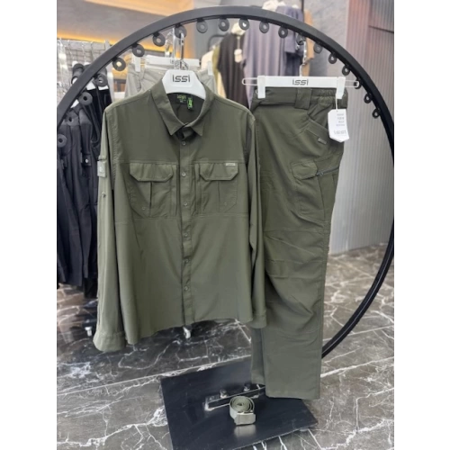 Battal Beden Taktikal 3lü Haki Kombin