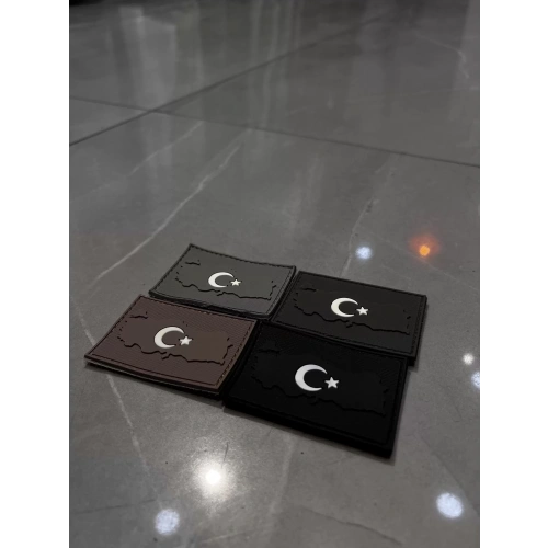 DÖRTLÜ TÜRK BAYRAĞI PEÇ SETİ