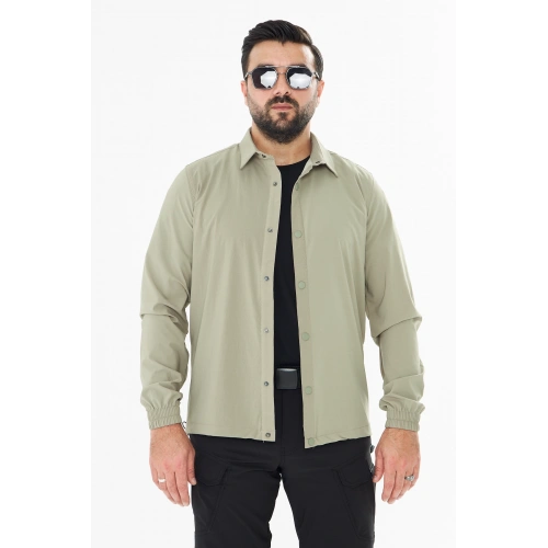 İssi Çıtçıtlı Gömlek Çöl