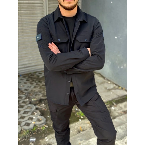 İSSİ Kışlık Pençli Gömlek Lacivert