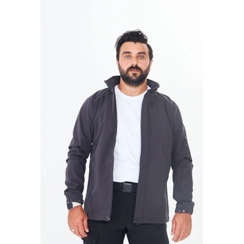 İssi Taktikal Dik Yaka Mevsimlik Ceket - Antrasit