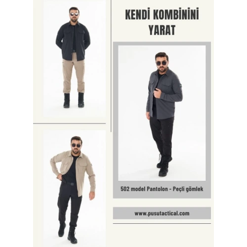 Kendi Kombinini Yap 502 Pantolon-4’lü Set