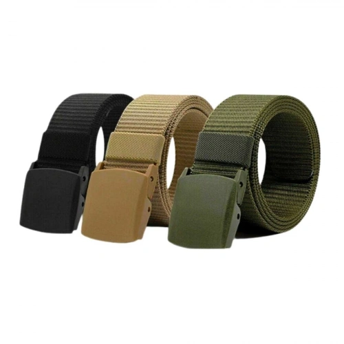 Kilitli Plastik Tokalı Taktik Outdoor Kemer Takımı