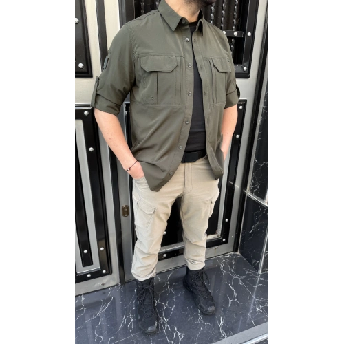 Taktikal 4lü Haki-Çöl Kombin