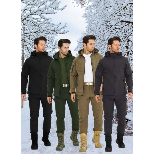 5’li Kışlık Kombin Botlu