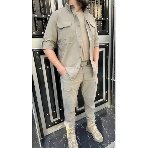 Taktikal Düz 4lü Çöl Kombin