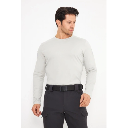 Taktikal Gri Uzun Kollu Body