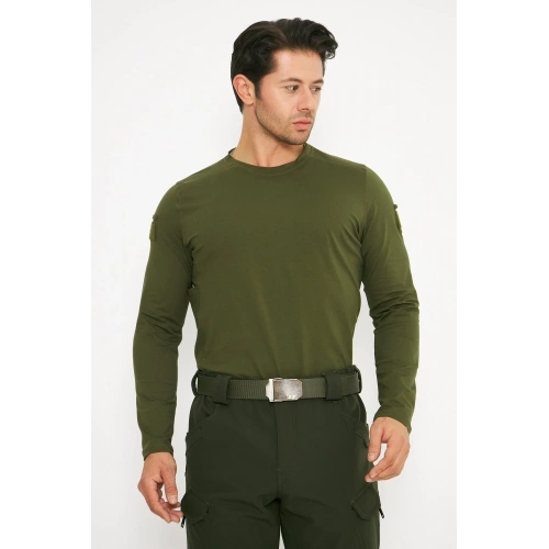 Taktikal Haki Uzun Kollu Body