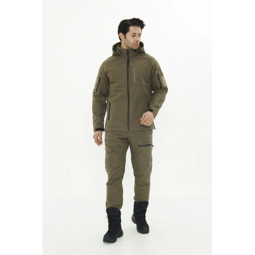 Kışlık 504 softshel alt üst takım çöl