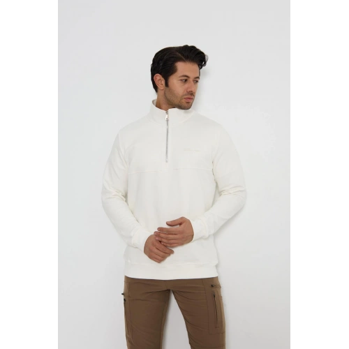 Yarım Fermuar Beyaz Sweet