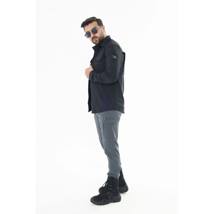 4’lü Set Antrasit-Siyah Kombin