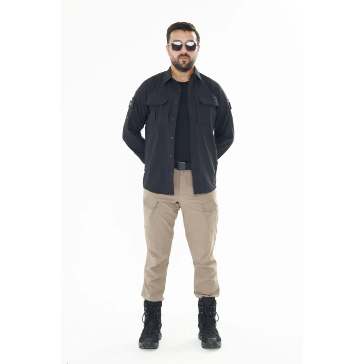 4’lü Set Çöl-Siyah Kombin