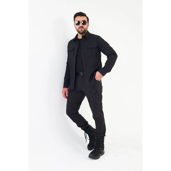 4’lü set Alt-Üst Siyah Kombin