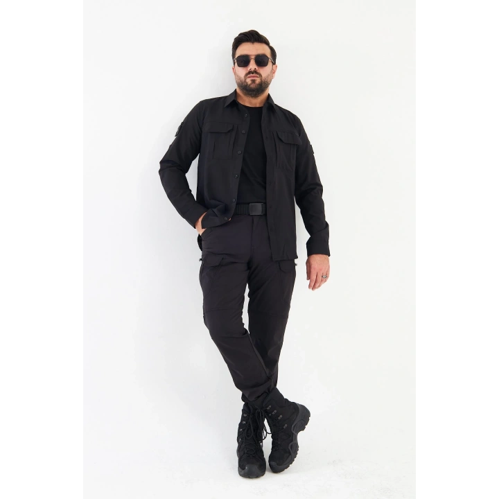 4’lü set Alt-Üst Siyah Kombin