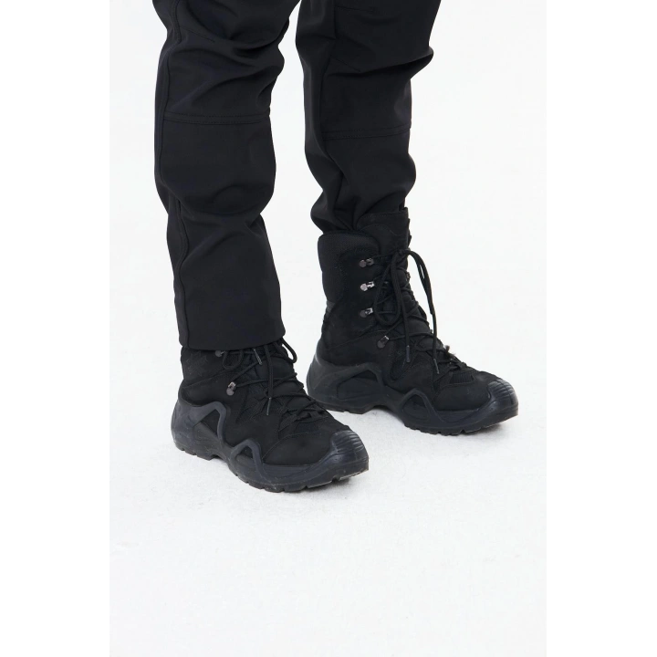 508 Kışlık Softshel İçi Polarlı Siyah Pantolon