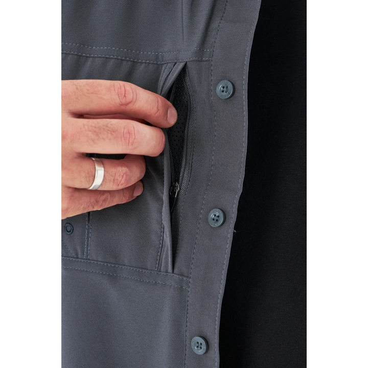 Battal Taktikal Pençli Antrasit Gömlek