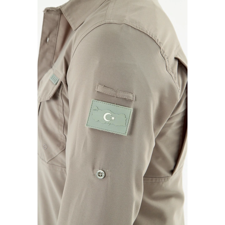 İSSİ Battal Taktikal Pençli Çöl Gömlek