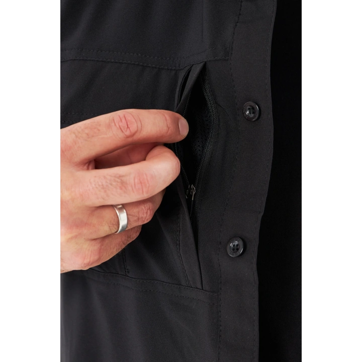 Battal Taktikal Pençli Siyah Gömlek