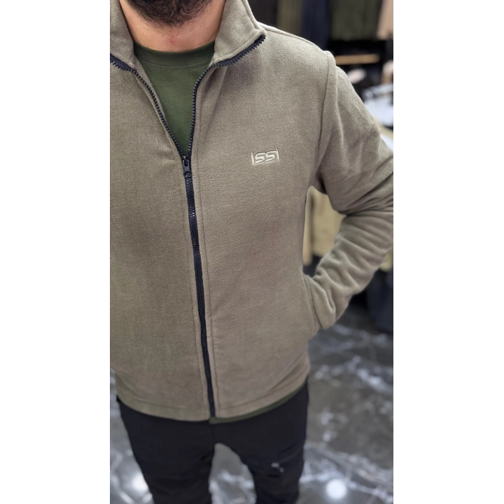 DÜZ POLAR HIRKA HAKİ