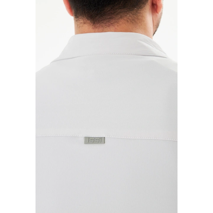 İssi Çıtçıtlı Gömlek A-Gri