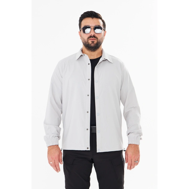 İssi Çıtçıtlı Gömlek A-Gri