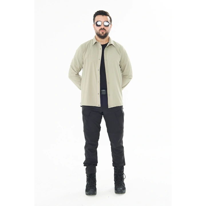 İssi Çıtçıtlı Gömlek Çöl