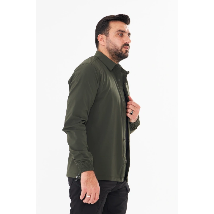 İssi Çıtçıtlı Gömlek Haki